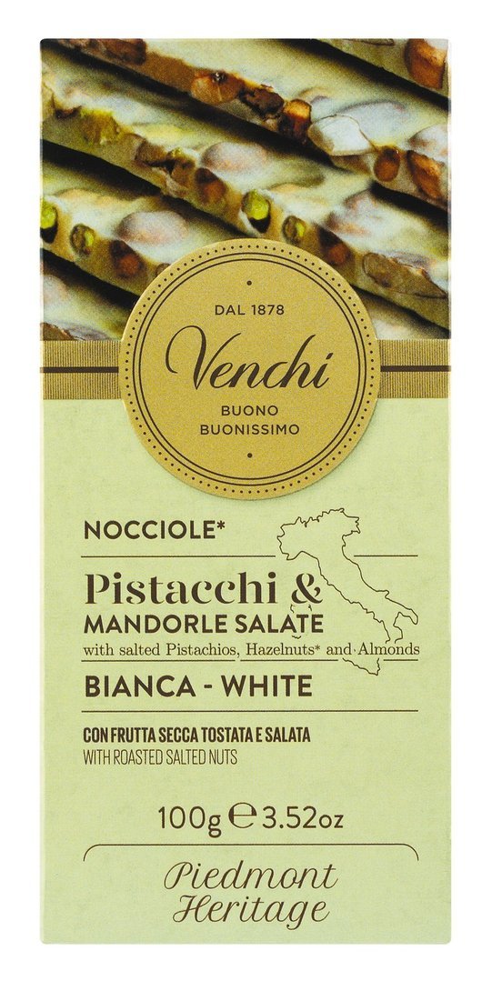 Pistacchio-Mandorle-Nocciole Salate Venchi 100g