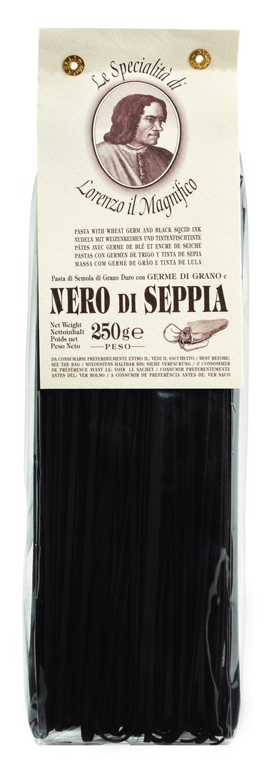 Linguine al Nero di Seppia  Linguine mit Tintenfischtinte 250 g